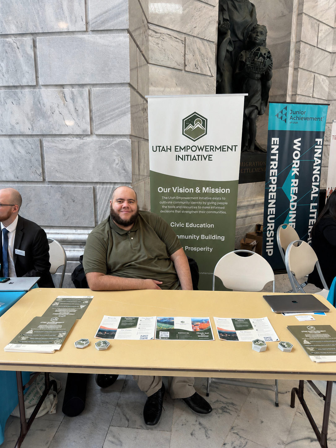 UEI Table at Nonprofit Day on the Hill 2024